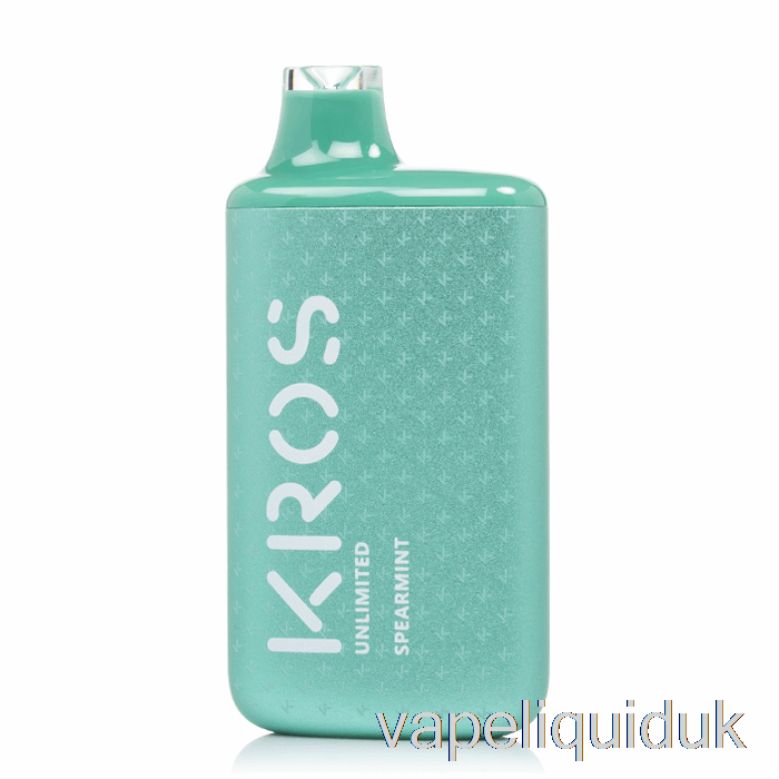 KROS Unlimited 6000 Disposable Spearmint Vape Juice